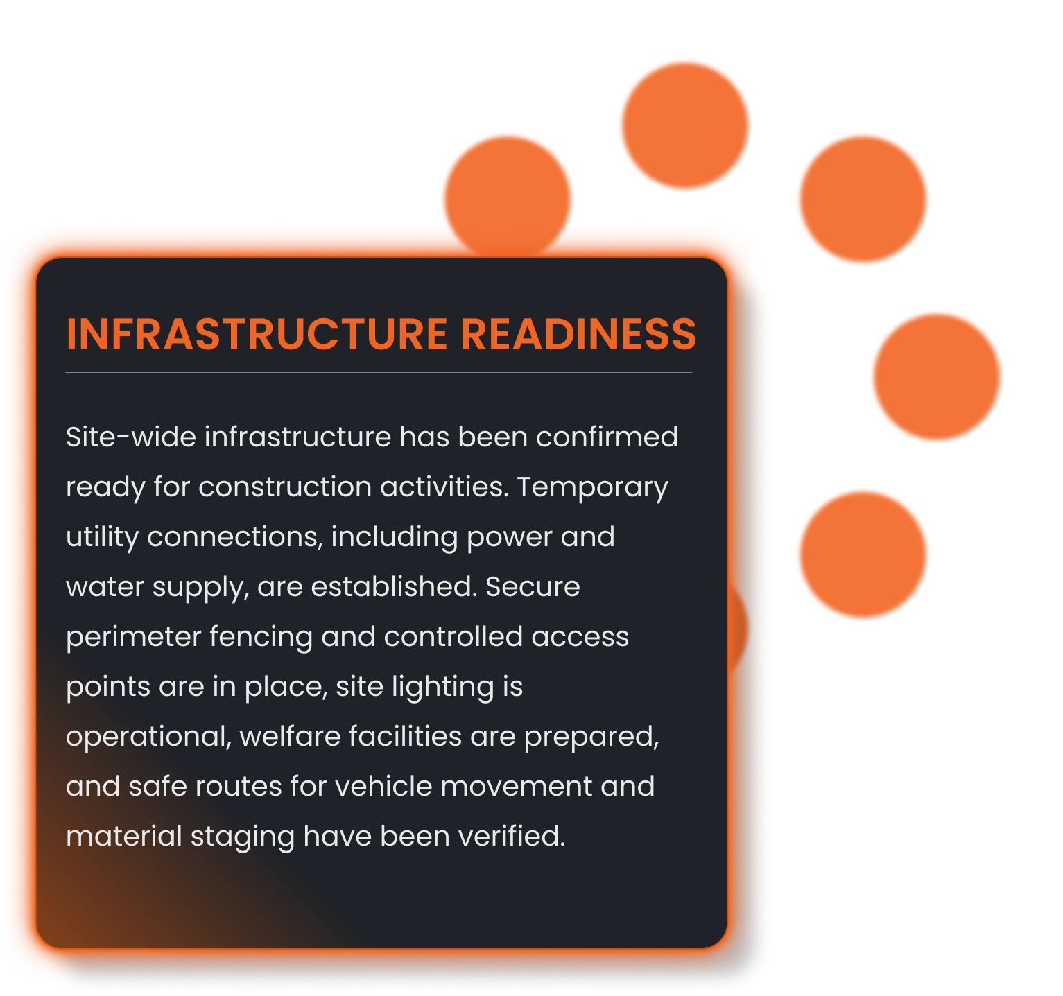 J.O.T APP infrastructure readiness tracking module in AI project management tools